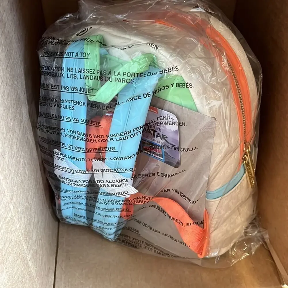 Loungefly Nickelodeon Avatar Debossed Elements Mini Backpack - Picture 8 of 10